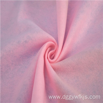 Pink needle punched cotton